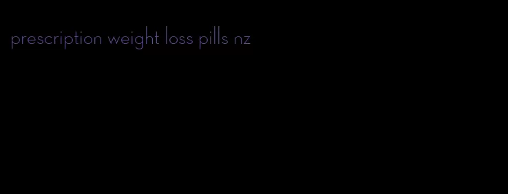 prescription weight loss pills nz
