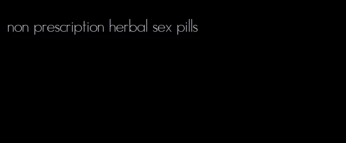 non prescription herbal sex pills